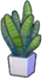 Flat-leaf plant