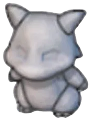 Mysterious statue