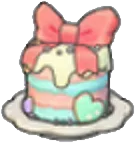 Ribbon cake