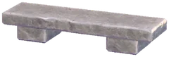 Stone bench