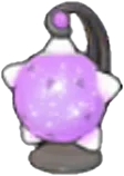 Violet meteor lamp