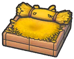Wooden bed